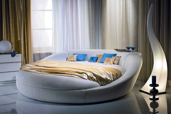 Round Bed − Update Bedroom